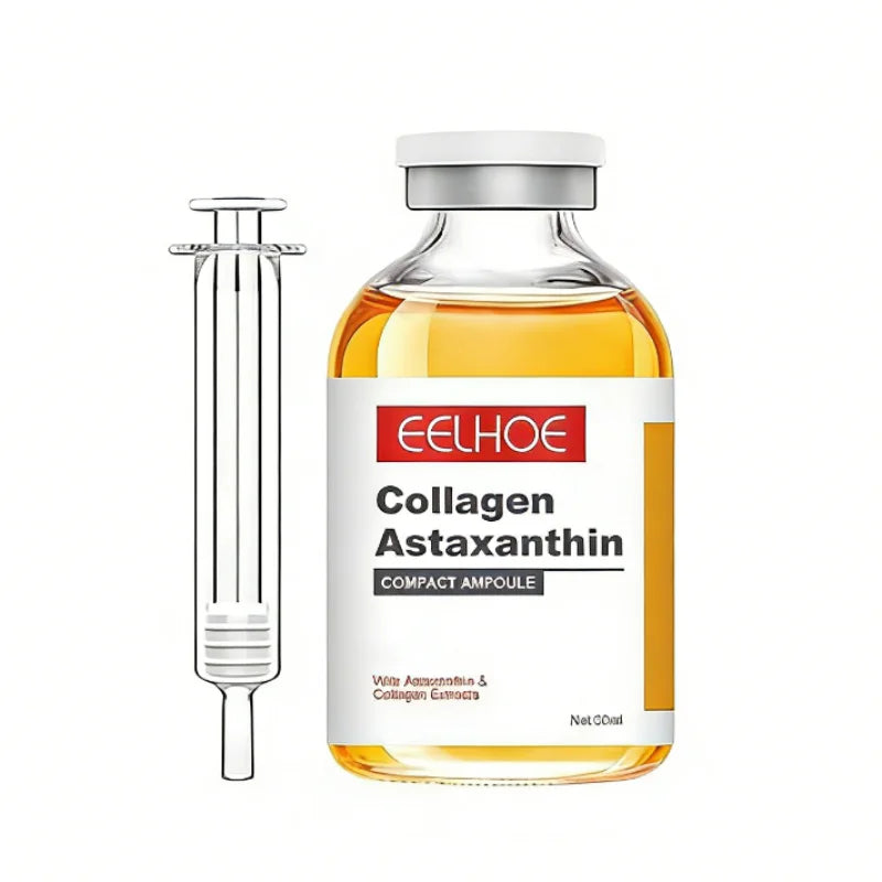 Astaxanthin Collagen Ampoule Essence Gentle Moisturizing Multi-effect Rejuvenation Serum Smooth Soft Skin For All Skin Types Peaceful Pleasures Health and Wellness
