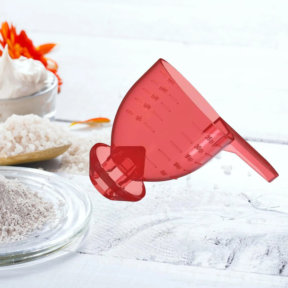 Convenient Measuring Scoop Kitchen Tool Measuring Scoop New portable leak proof measuring spoon with anti overflow function Peaceful Pleasures Health and Wellness