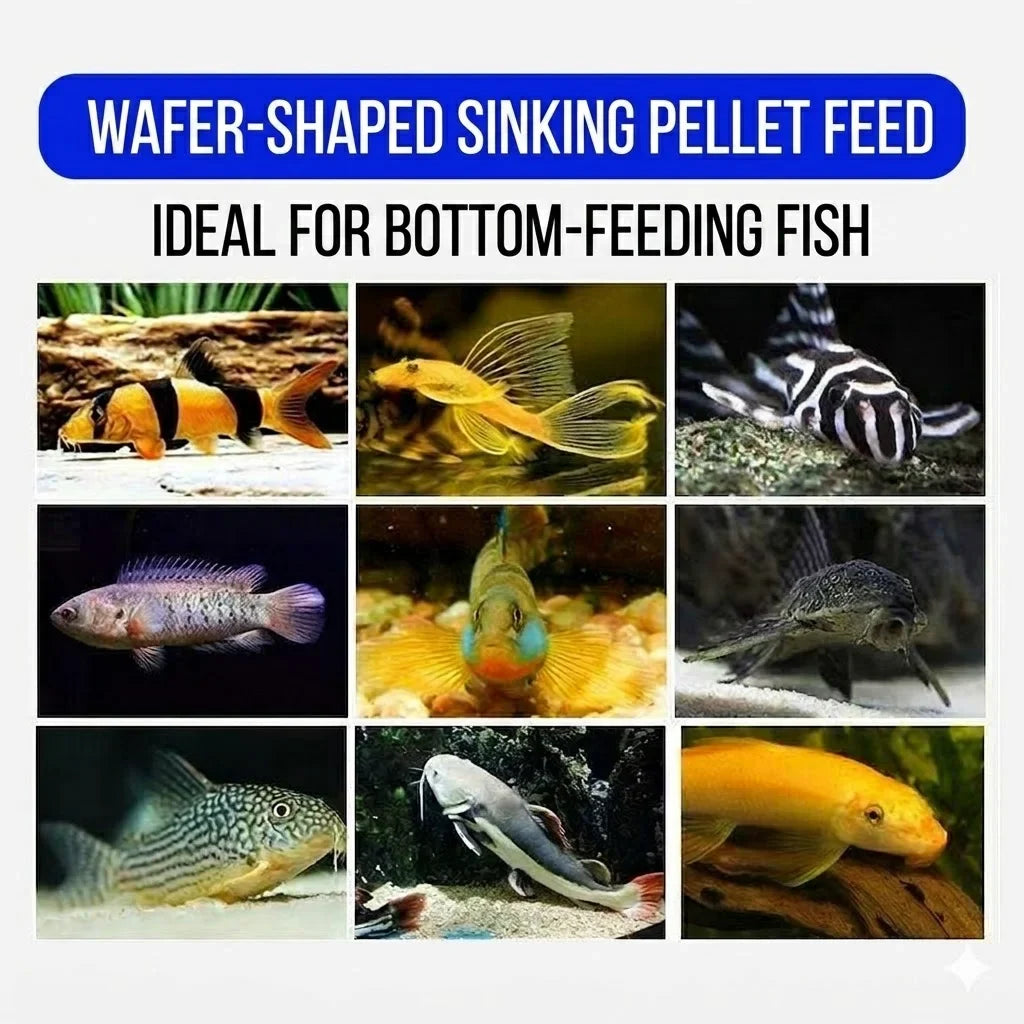 Spirulina Sinking Tablets – Aquarium Food for Plecos & Bottom Feeders