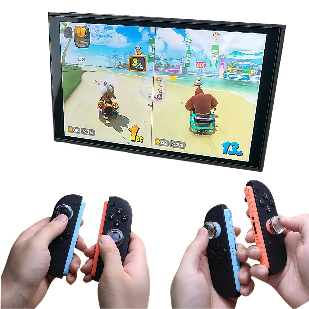 Joystick Cap Liquid Silicone Protective Cap Suitable For Switch2 Game Console Controller Transparent Controller Crystal Cap Peaceful Pleasures Health and Wellness
