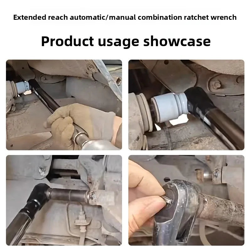 Professional Heavy Duty 1/2" Drive Offset Impact Ratchet Wrench Extension for Mechanics Peaceful Pleasures Health and Wellness