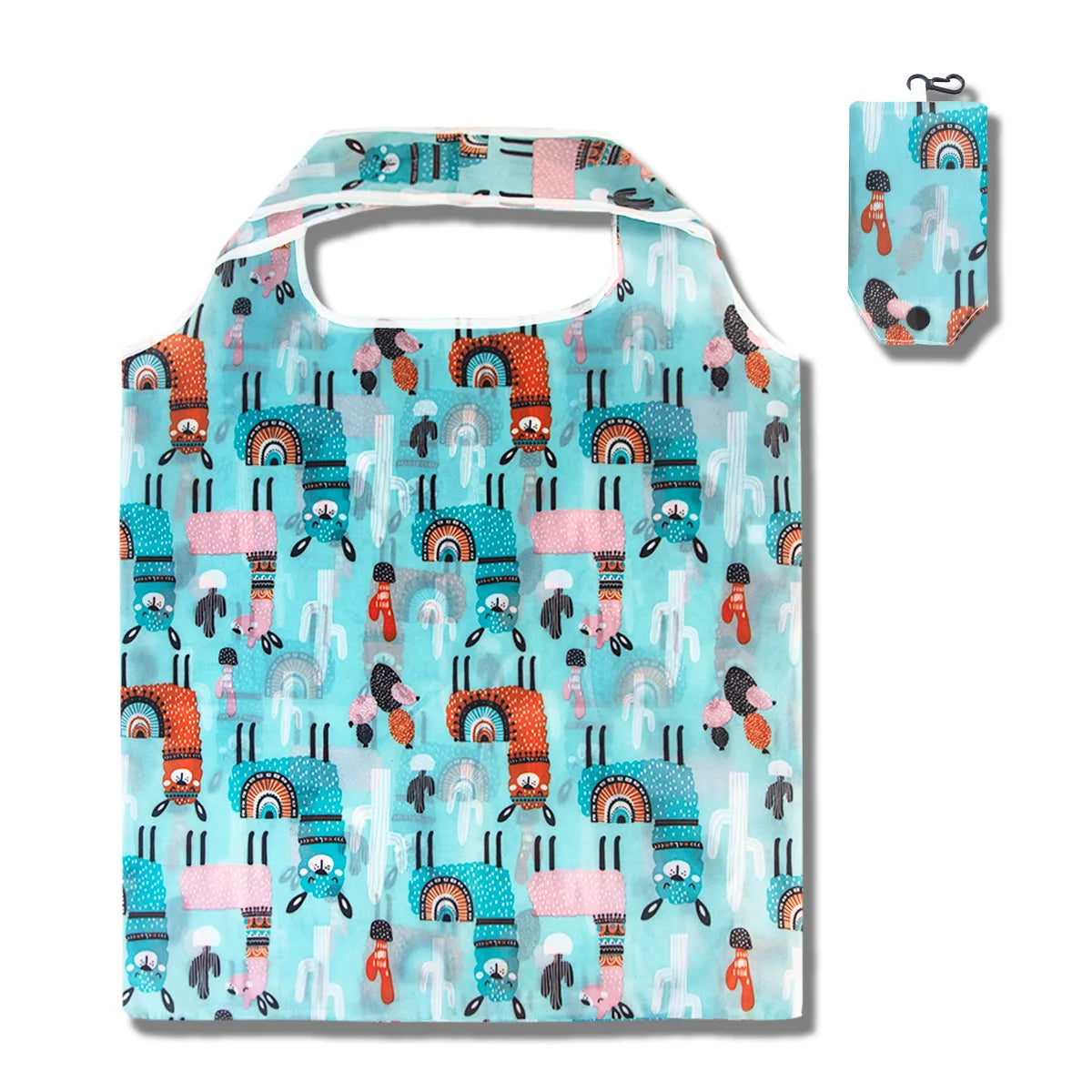 Creative Printed Polyester Organizer Bag Fashionable Recyclable
