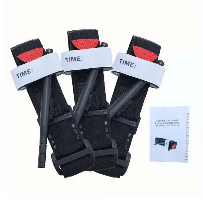 4 pcs Tactical survival combat tourniquet, 75/95cm rotating tourniquet, medical emergency belt for outdoor Peaceful Pleasures Health and Wellness 3pcs 95cm tourniquet