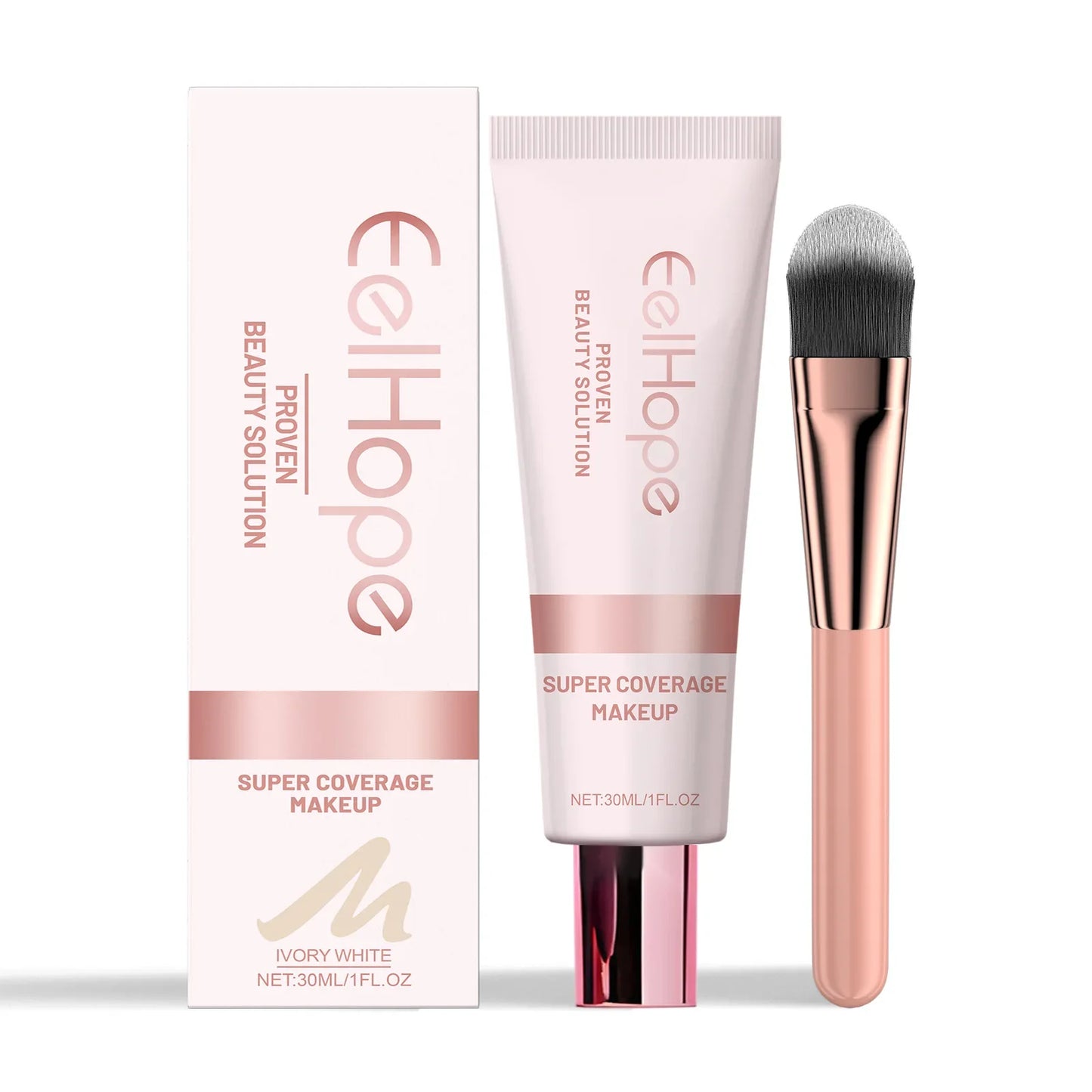 Eelhope Full Coverage Liquid Concealer Foundation 30ml