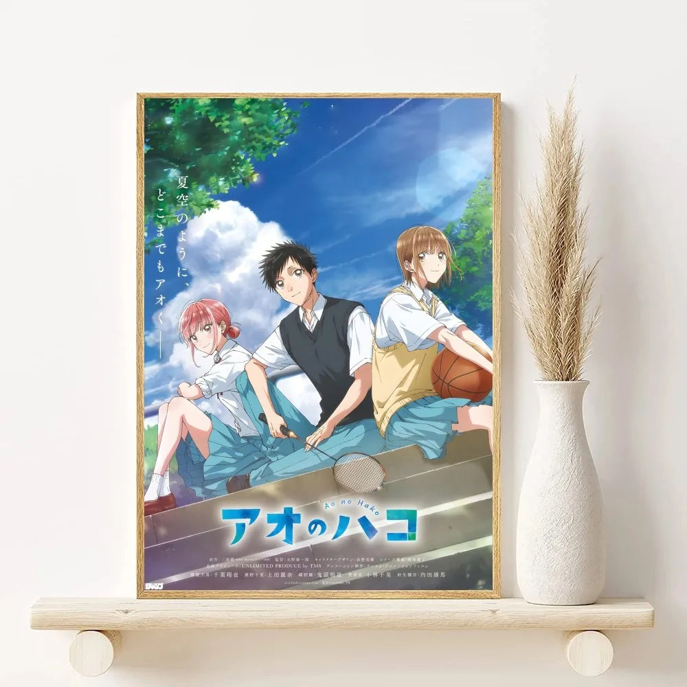 Anime Ao No H-hako Poster HD art sticky wall waterproof home living room bar decoration Peaceful Pleasures Health and Wellness