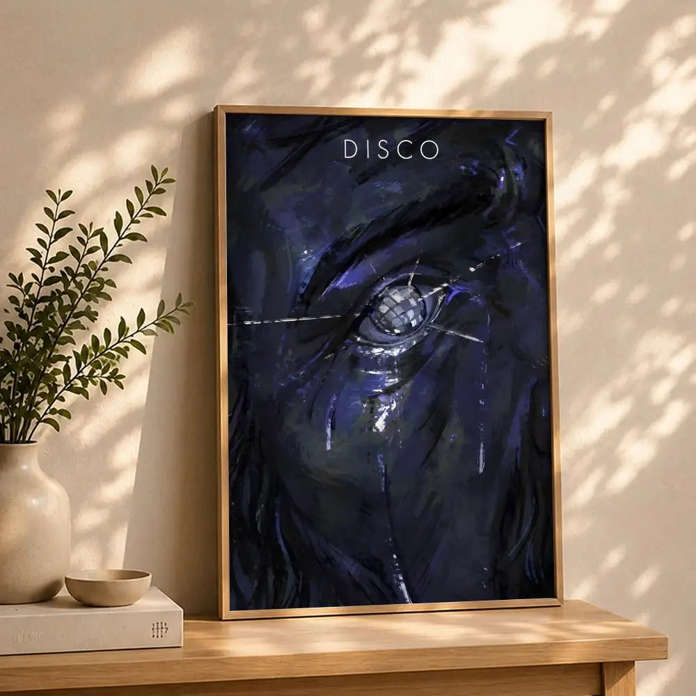 Game D-Disco ElysiumS Poster HD Self Adhesive Waterproof Wall Art Ideal for Home Office Dorm Bedroom Great Gift Peaceful Pleasures Health and Wellness
