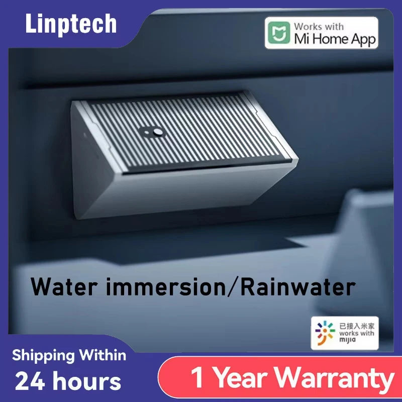 Linptech Bluetooth Water Leak Sensor RS1 Flood & Rain Detector IPX7 Waterproof Smart Home Security Works with Xiaomi Mijia App Peaceful Pleasures Health and Wellness