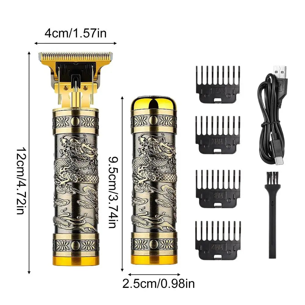 Men's Electric Hair Clipper & Shaver Set | USB Rechargeable Kit