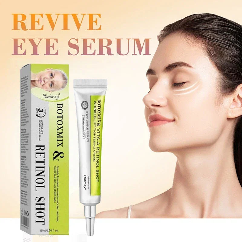 15g Retinal-Shot Tightening Booster Face Cream & Eye Cream Anti-Aging Firming Lifting, Fade Fine Lines, Night Moisturizer Peaceful Pleasures Health and Wellness