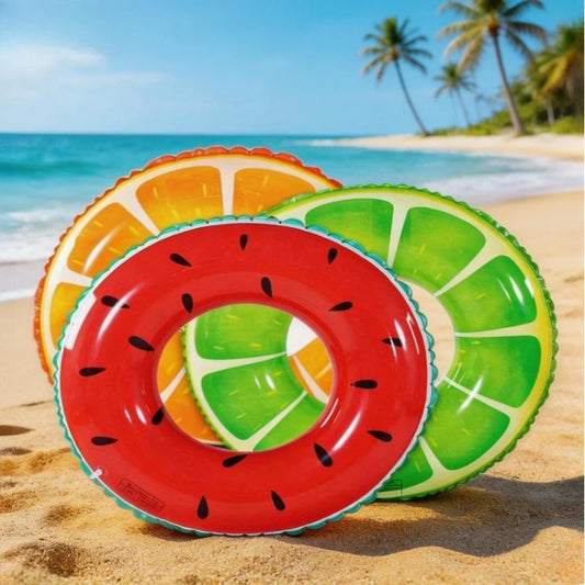 Fruit-Shaped Swimming Ring for Adults | Fun Pool Float Inflatable Pool Float Peaceful Pleasures Health and Wellness