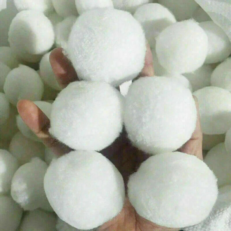 Fiber Ball Filter Media for Pools & Aquariums | 500g–1500g Pool Filter Media Peaceful Pleasures Health and Wellness