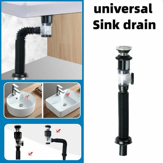Flexible Sink Drain Pipe with Odor Trap & Strainer | Kitchen & Bath Sink Drain Pipe Oasis Select Default Title