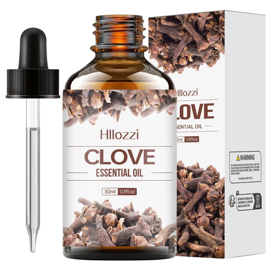 Hllozzi 30ml Pure Clove Essential Oil – Diffuser & Massage Pure Essential Oil Oasis Select CLOVE 30ml