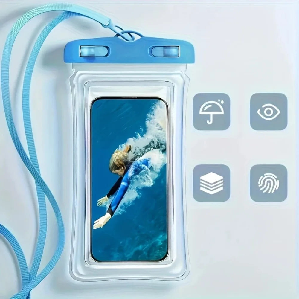 Waterproof Phone Pouch Touchscreen Dry Bag | Swimming