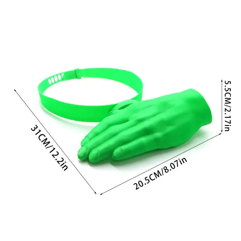 3D Palm Sun Hat – Funny Hand Shape Novelty Visor | Unisex