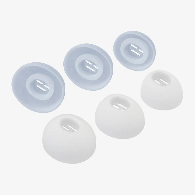 6pcs Silicone Ear Tips for OPPO Enco Air2 Pro Earbuds Eartips for OPPO Enco Air2 Pro Buds TWS Tips Peaceful Pleasures Health and Wellness