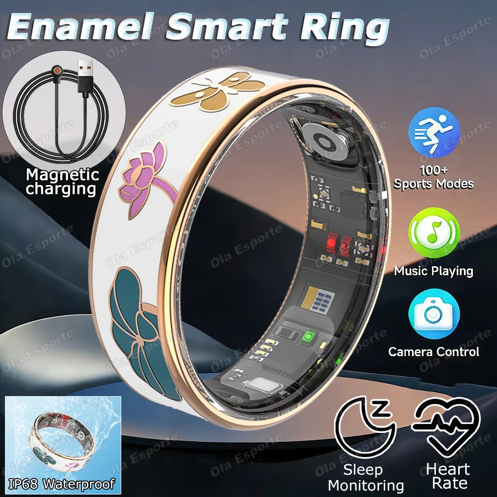Smart Ring – Heart Rate, Sleep & Blood Oxygen Monitor | 5ATM