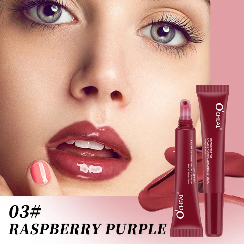 O'Cheal 5-Color Glass Gel Lip Gloss – Hydrating & Long-Lasting