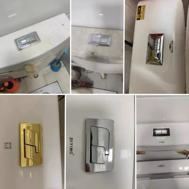 Dual Flush Toilet Tank Button – Water-Saving Cistern Valve