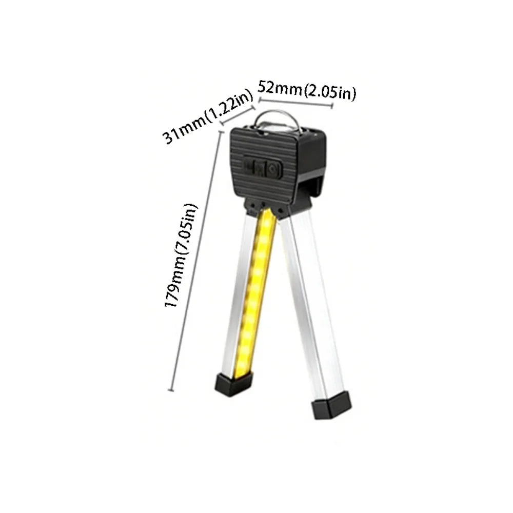 Rechargeable Foldable LED Work Light – Magnetic & Dimmable