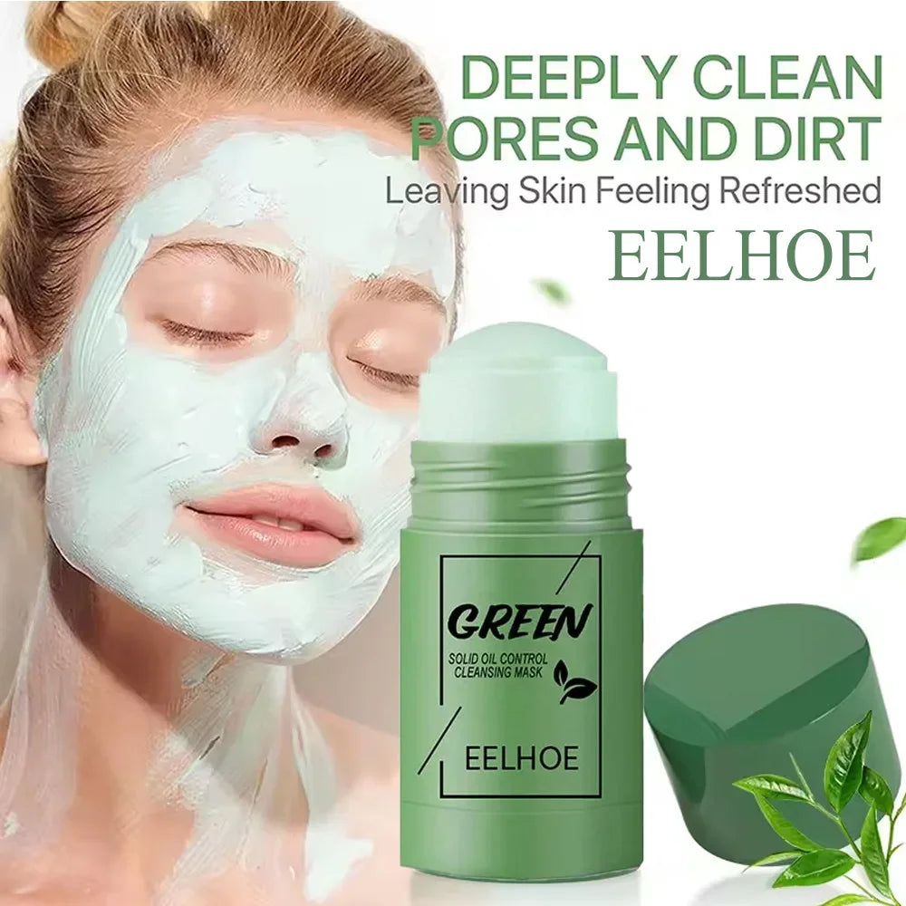 Green Tea Face Mask Stick – Deep Cleanse & Pore Minimizer Peaceful Pleasures Health and Wellness