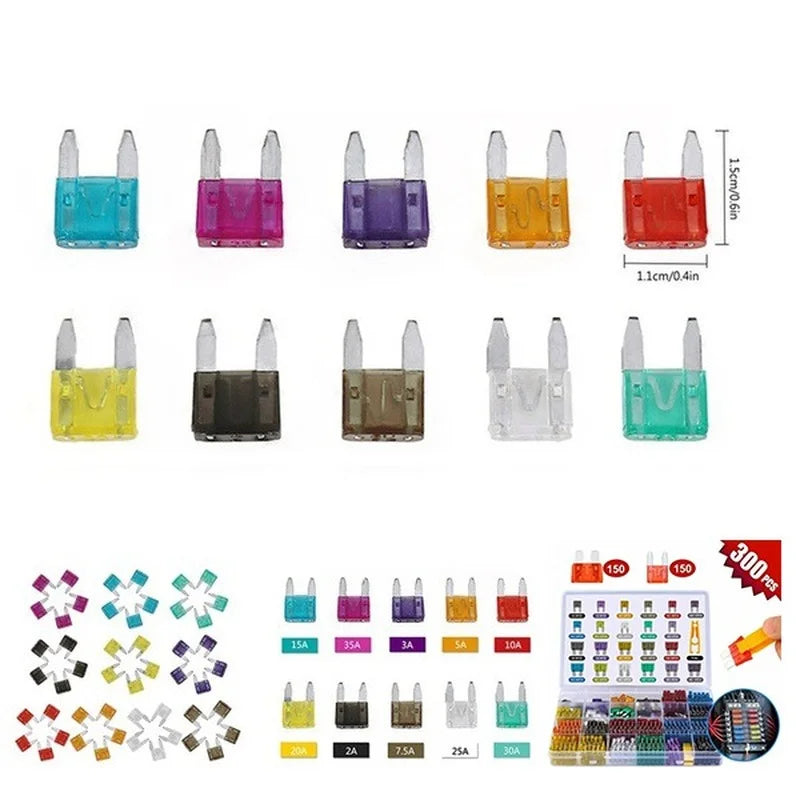 Car Fuse Blade Fuse Kit Fuses Automatic Truck Blade The Fuse Insurance Insert Insurance of Xenon Piece Lights Auto Accessories Peaceful Pleasures Health and Wellness