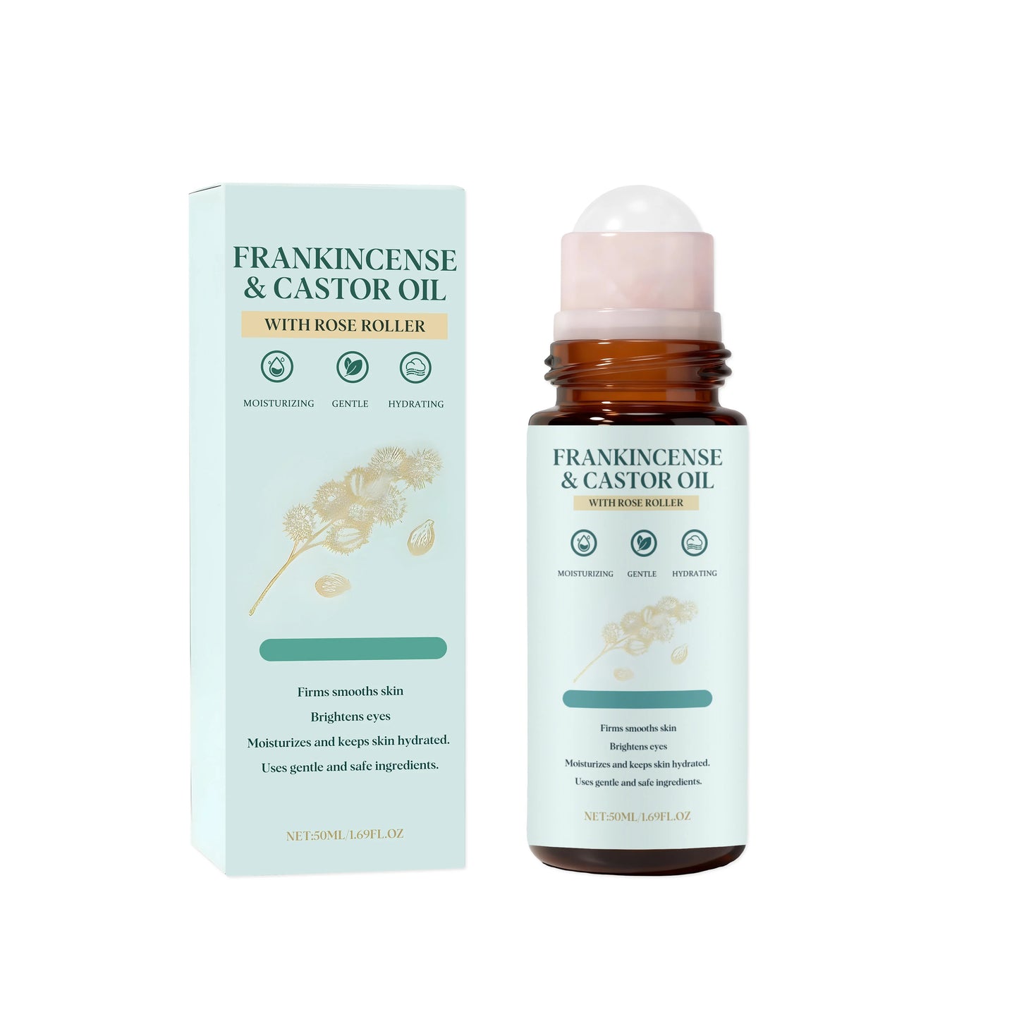 Frankincense & Castor Oil Rollerball – Soothing Roll-On Body Oil