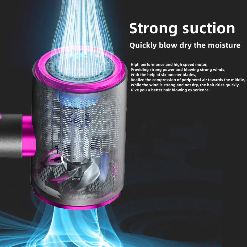 Manufacturer's Direct Selling High-Speed Hair Dryer 2400w High-Power Negative Ion Blue Light Hair Care Home Hair Salon Hair Drye Peaceful Pleasures Health and Wellness