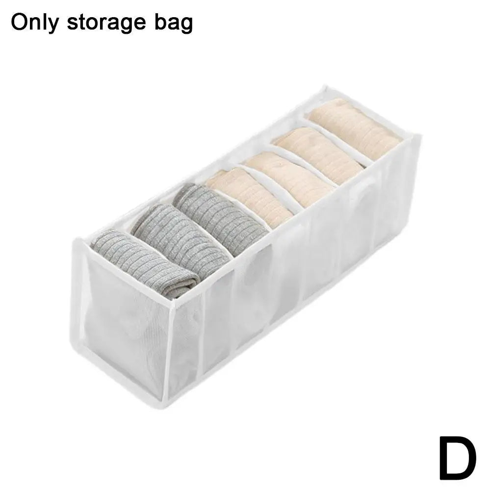 Jeans Pants Storage Box Organizer for Underwear & Socks Peaceful Pleasures Health and Wellness D