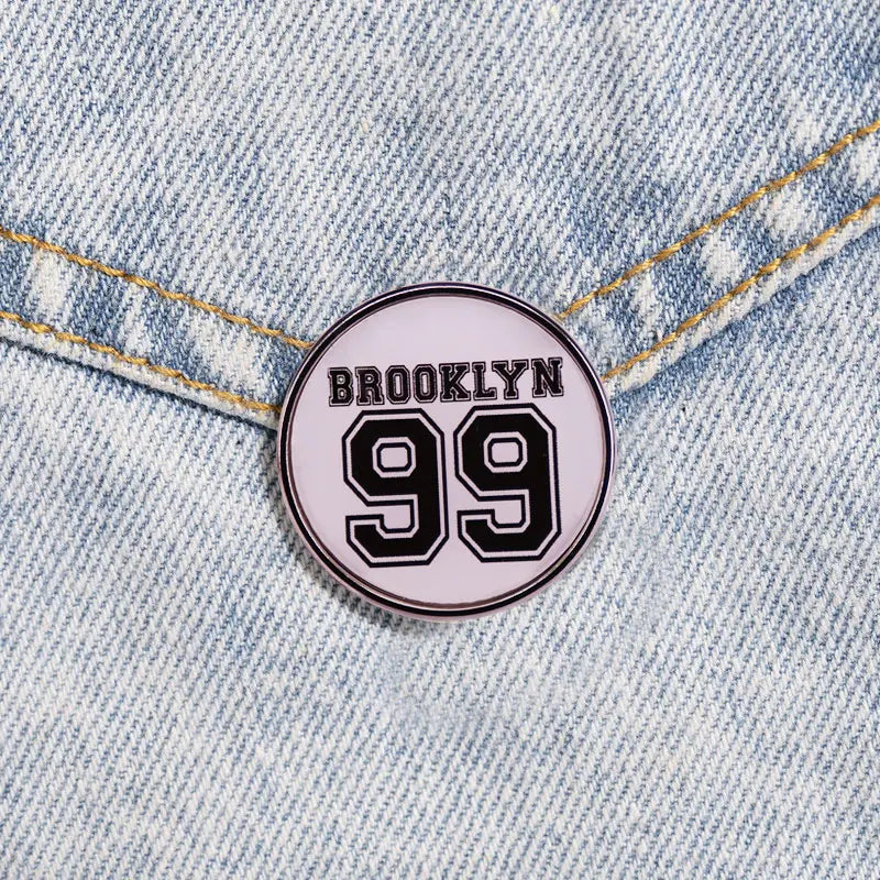 Brooklyn Nine-Nine TV Show Enamel Pin – 99 Precinct Badge