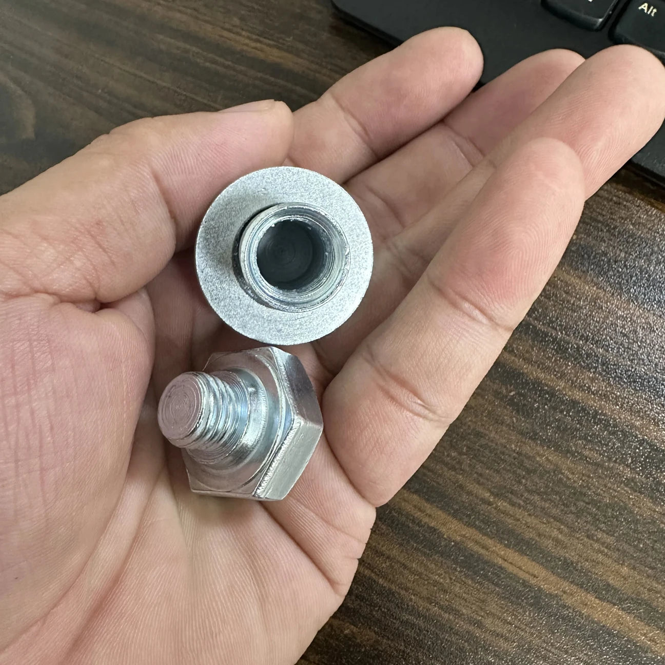 Metal Screw Bolt Storage Cash Money Hide Stash Safe Diversion Container Box Hidden Secret Compartment for Cash Pill Peaceful Pleasures Health and Wellness