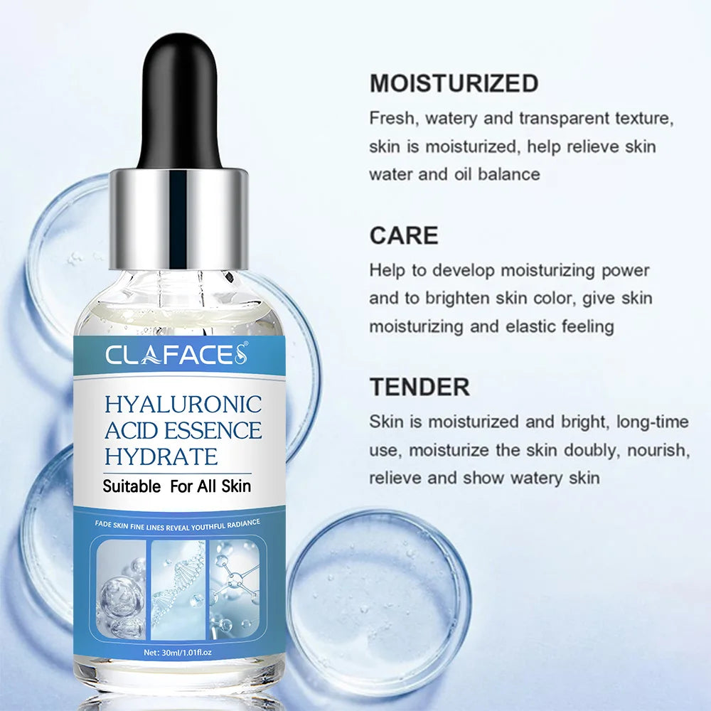Hyaluronic Acid & Collagen Anti-Aging Facial Serum – 30ml Peaceful Pleasures Health and Wellness