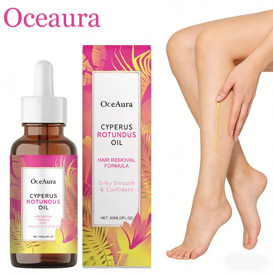 Oceaura Hair Removal Care Oil | Jojoba & Aloe, 60ml Hair Removal Care Oil Peaceful Pleasures Health and Wellness