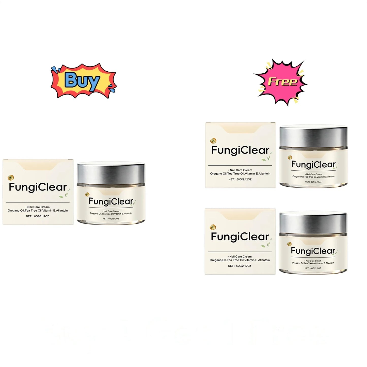 Nail Care Cream – Moisturizing Cuticle & Nail Treatment 60g