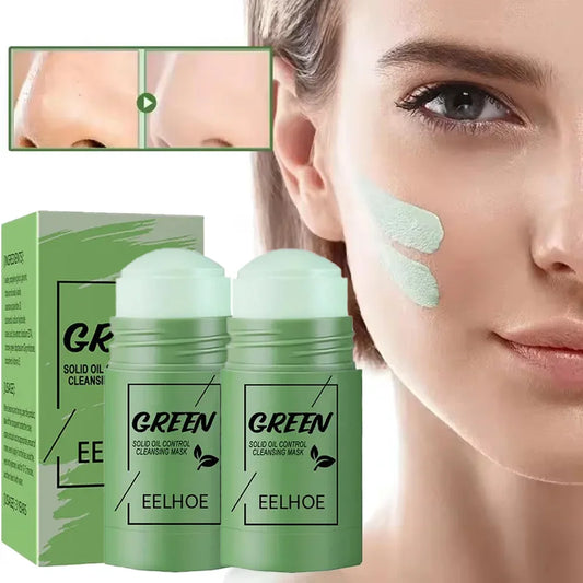 Green Tea Face Mask Stick – Deep Cleanse & Pore Minimizer Peaceful Pleasures Health and Wellness