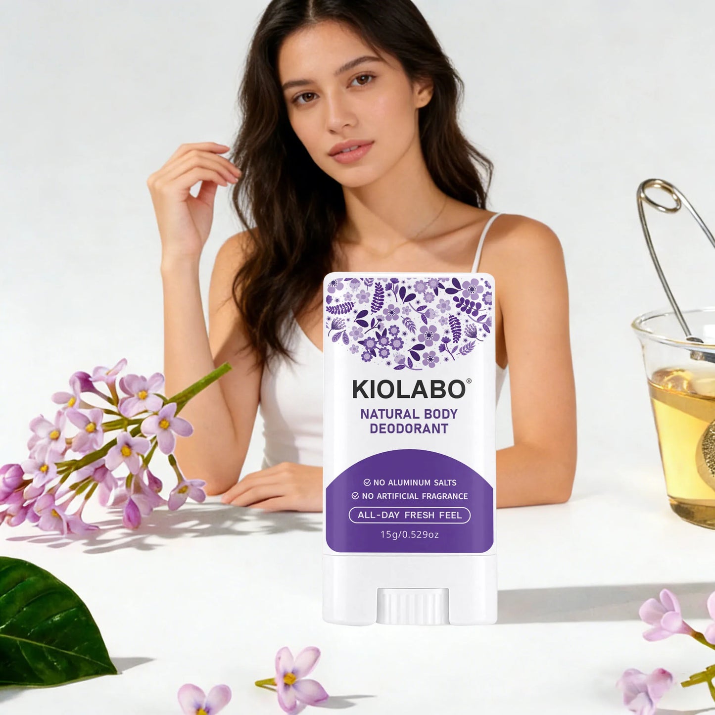 48-Hour Aluminum-Free Deodorant Cream | Moisturizing Twist Stick