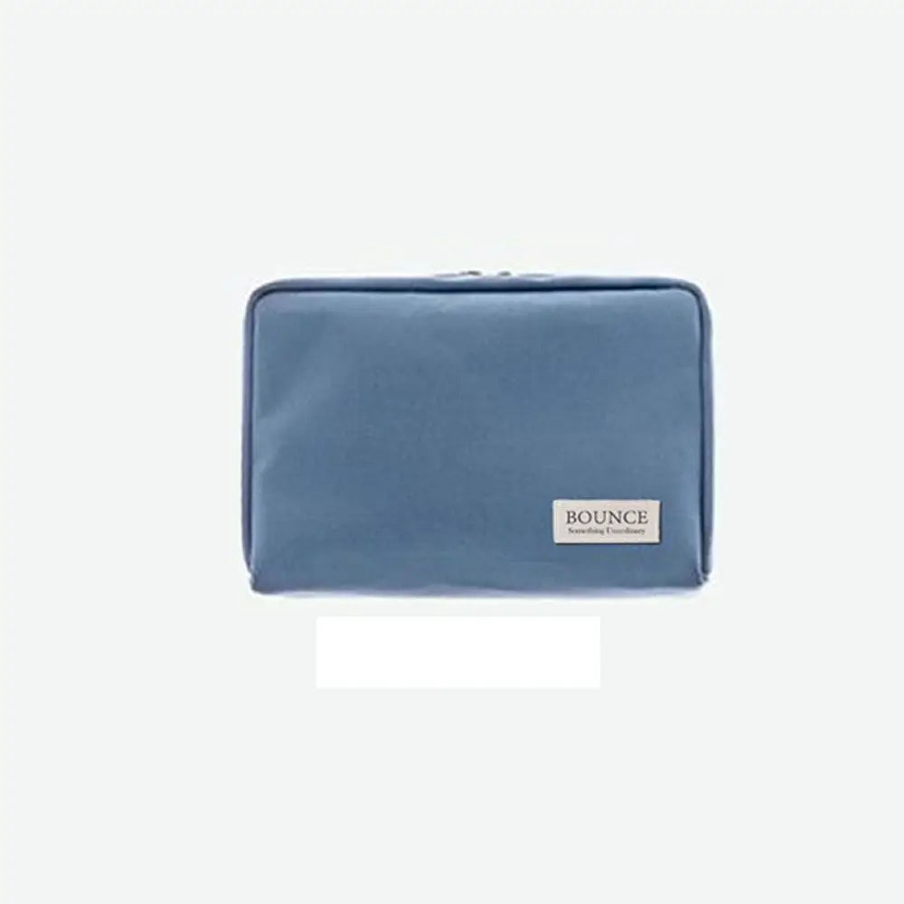 Nylon Zippered Storage Pouch – Cosmetic, Documents & Office
