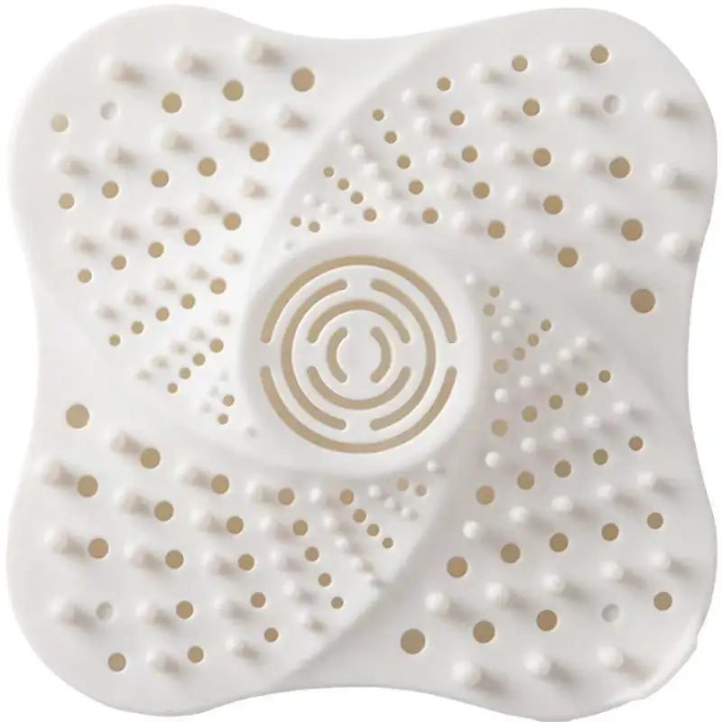 Silicone Shower Drain Hair Catcher & Floor Drain Strainer Cover Drain Hair Catcher Peaceful Pleasures Health and Wellness