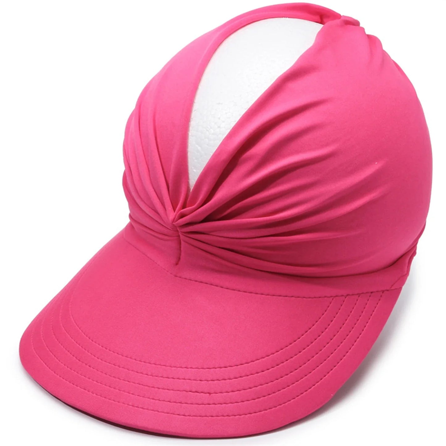 Women's UPF 50+ Wide Brim Empty Top Sun Hat – Beach & Sports