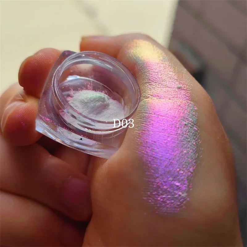 Holographic Duochrome Eyeshadow | MultiChrome Shifting Pigment