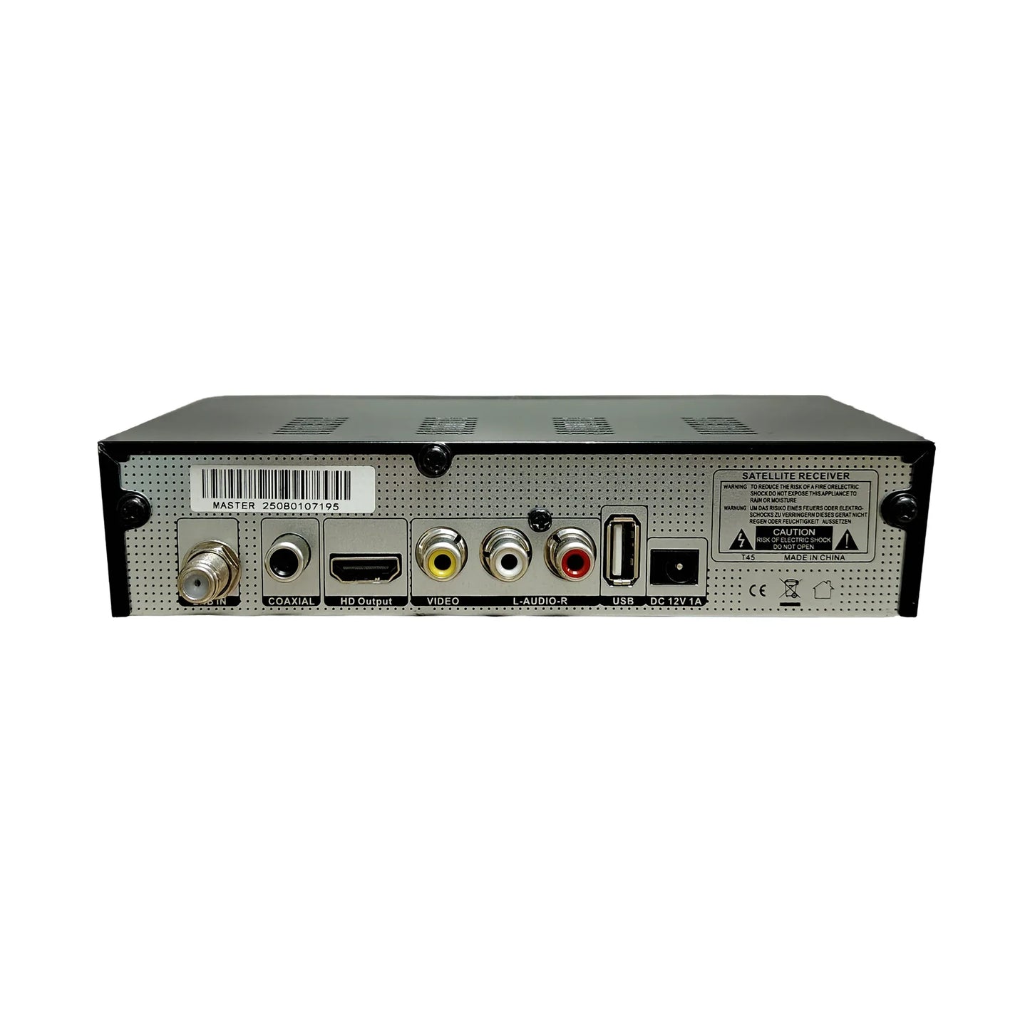 DVB-S2 HD Satellite Receiver FTA Set-Top Box H.264 Decoder