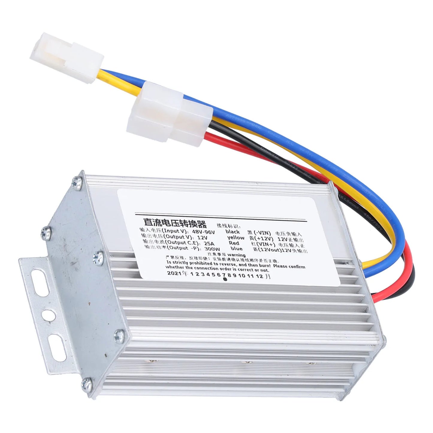 48V‑96V to 12V Voltage Converter Stable Waterproof Efficient Output Power Supply Step‑Down to Power Supply Peaceful Pleasures Health and Wellness