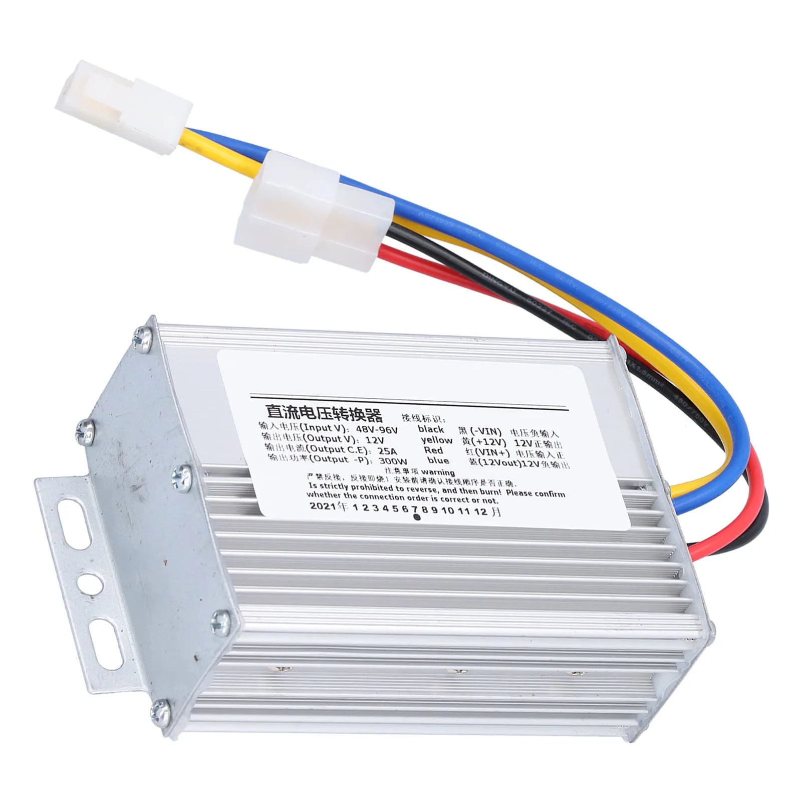 48V‑96V to 12V Voltage Converter Stable Waterproof Efficient Output Power Supply Step‑Down to Power Supply Peaceful Pleasures Health and Wellness