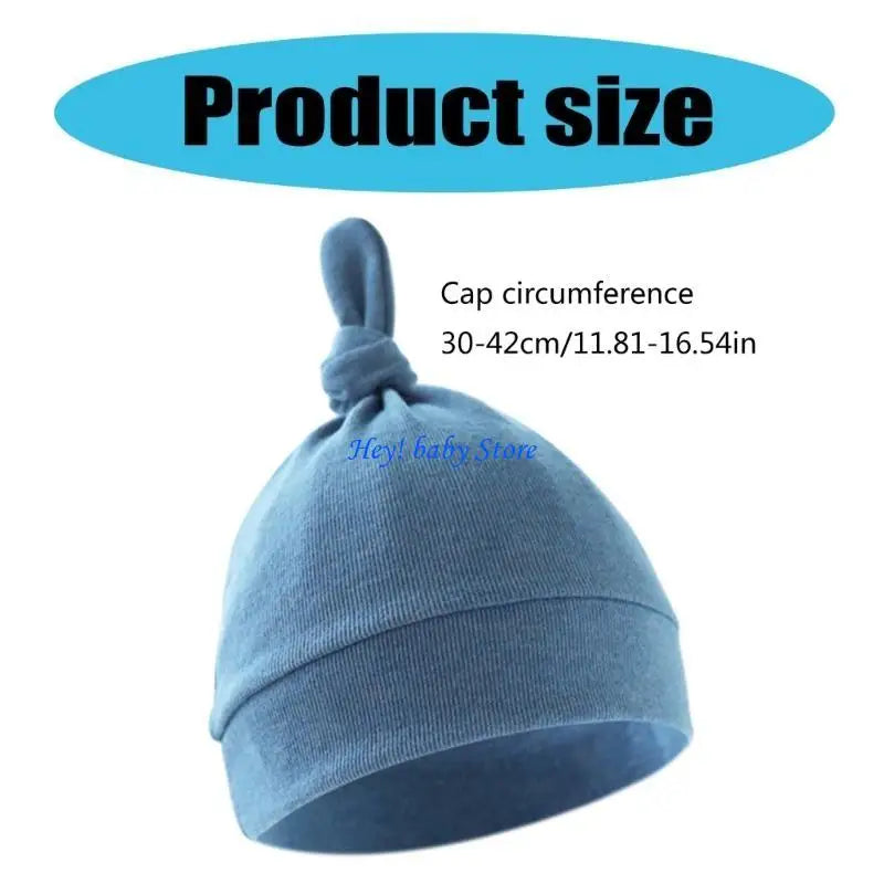 Cotton Baby Bonnet Earflap Hat | Soft Infant Cap 0–6 Months