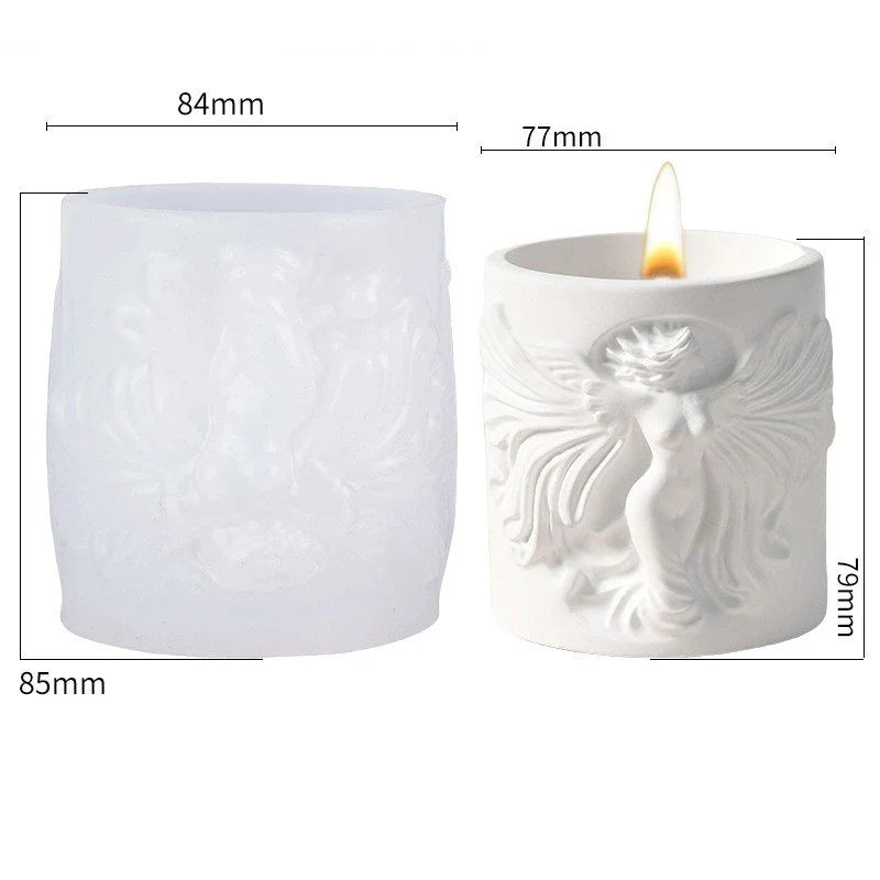 Renaissance Silicone Mold – Candles, Resin & Plaster DIY