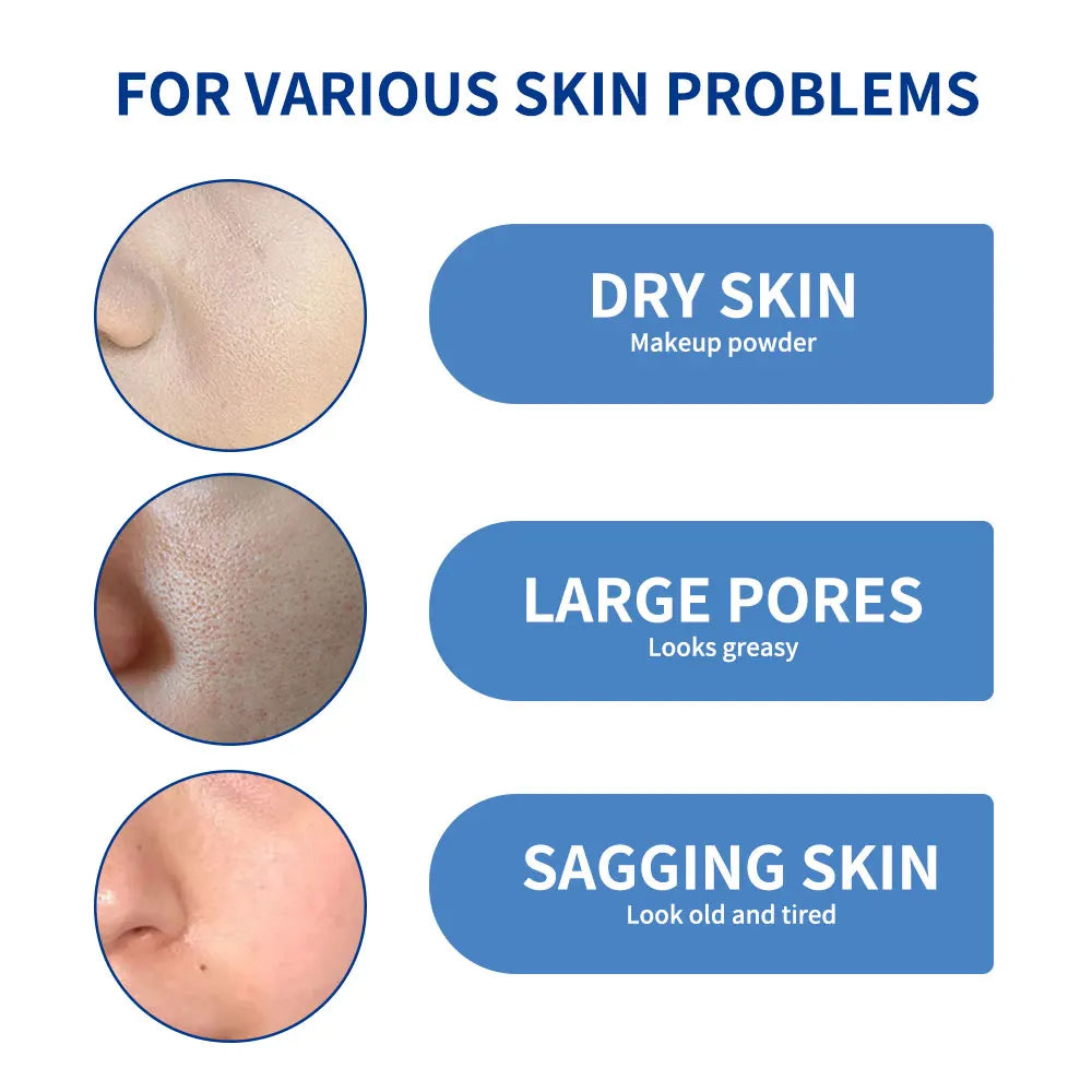 60gCollagen Peel Off Face Mask Pore Shrinking Blackhead Removal Oil Control Skin Rejuvenation Moisturizing Brightening Skin Care Peaceful Pleasures Health and Wellness