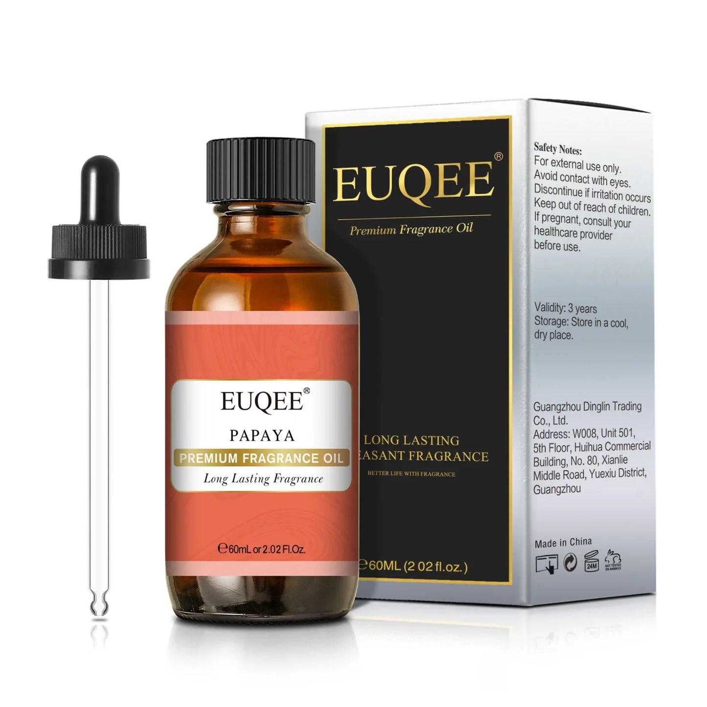 EUQEE 60ml Fragrance Oil for Diffuser, Candle Making & Humidifier