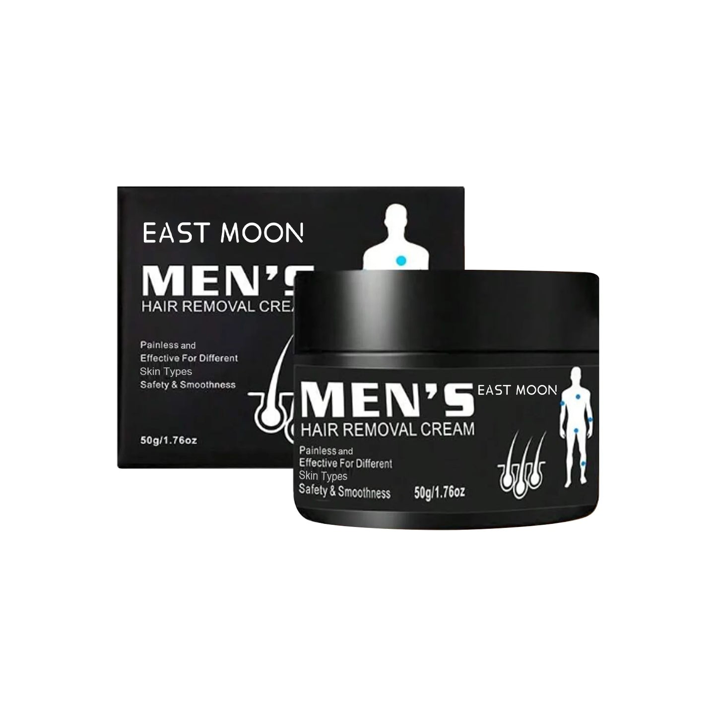 Men's Aloe Hair Removal Cream – Painless & Nourishing 50g