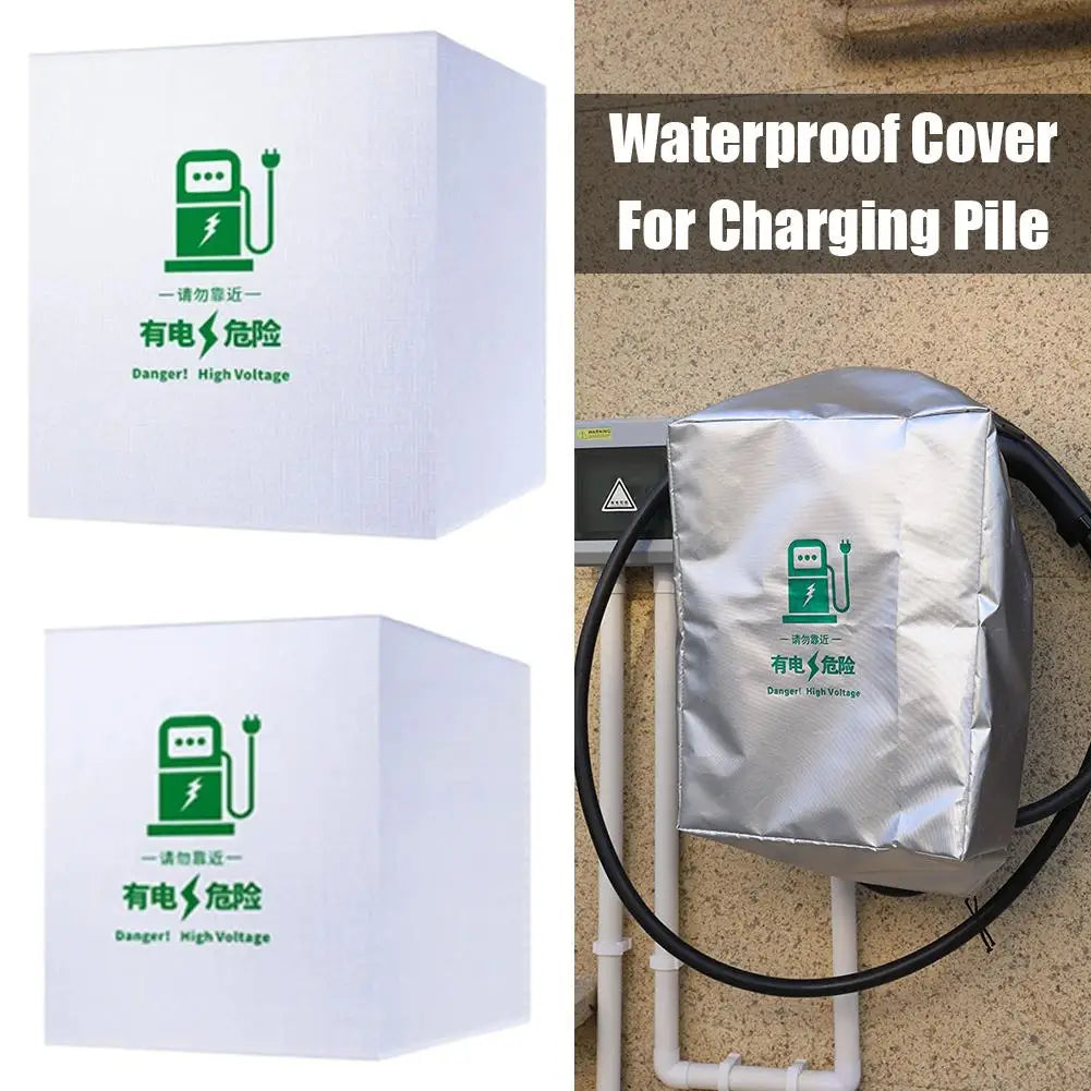 Outdoor EV Charger Cover Protector for Rain and Snow Peaceful Pleasures Health and Wellness