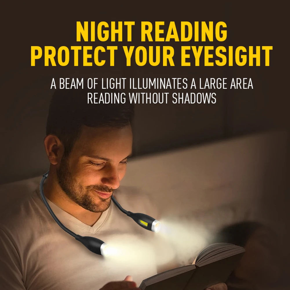 LED Neck Reading Light – Hands-Free Book & Night Light Peaceful Pleasures Health and Wellness